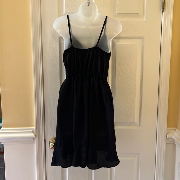 Black wrap dress - Picture 2 of 3